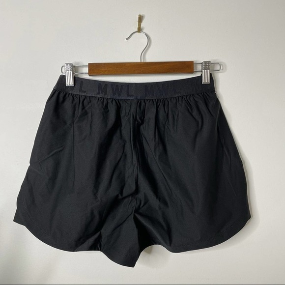 Madewell MWL Allways Pull-On Shorts in Black M Medium - Picture 6 of 8